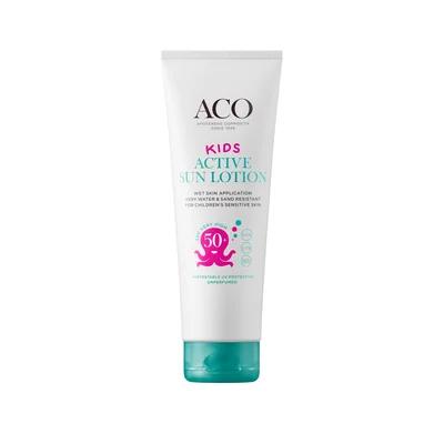 ACO Sun Kids Lotion SPF50+ — hudkräm bäst i test 2026