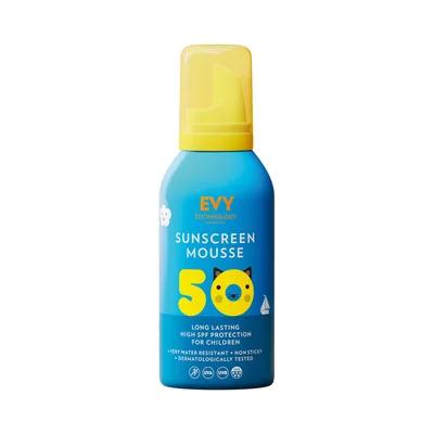 EVY Technology Sunscreen Mousse For Kids SPF50 — solskydd bäst i test 2026