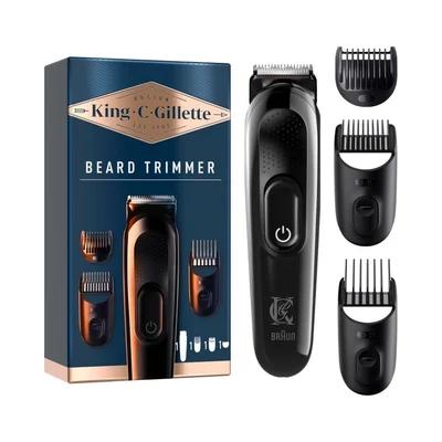 King C. Gillette Skäggtrimmer sladdlös 3 olika kammar — skäggtrimmer bäst i test 2026