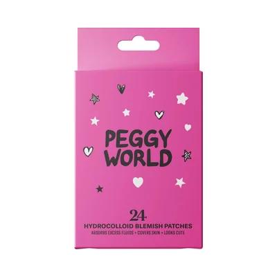 Peggy World Blemish Patches Stars and Hearts Hot Pink — pimple patch bäst i test 2026