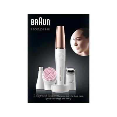 Braun FaceSpa Pro 912 Ansiktsepilator Med 3 Extrafunktioner